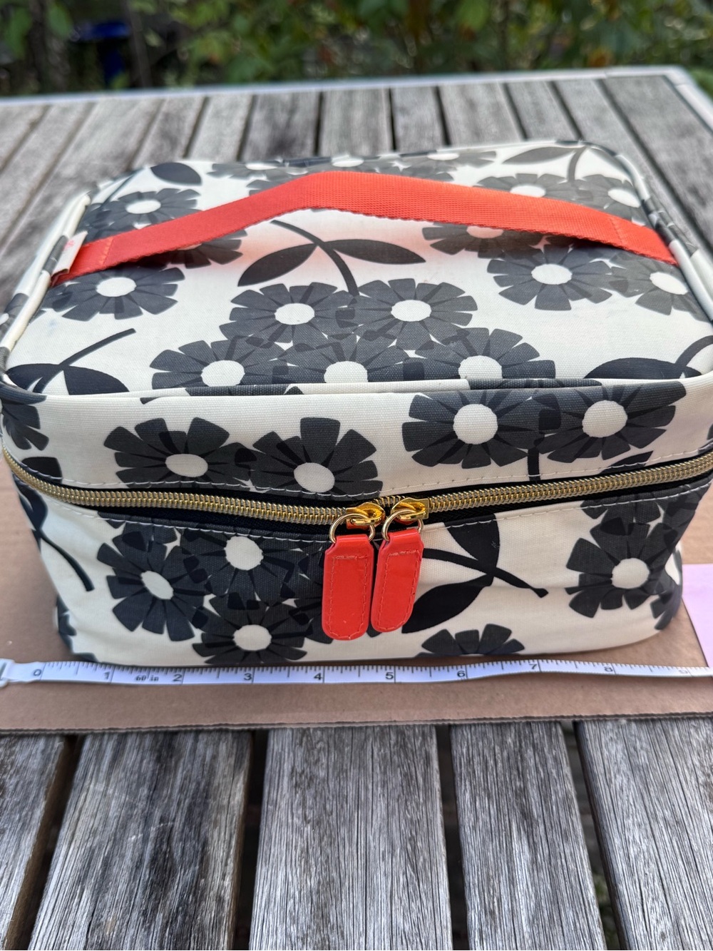 Orla Kiely Coated Canvas Train Case